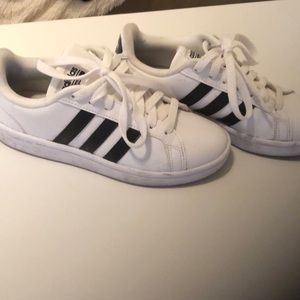 Adidas NEO cloudfoam Advantage stripe sneaker
